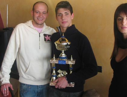 Samuele Fornara con Fioravanti